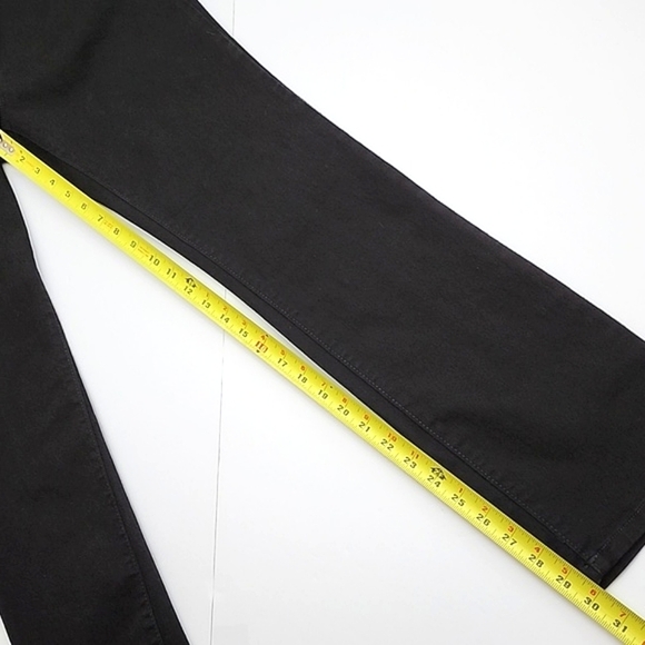 Gloria Vanderbilt  Black All-Around Slimming Effect Avery Straight Leg Pull On 6 - Picture 14 of 14
